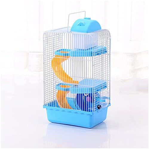 L Cloud Hamster Cage, Three-Tier Small Animal Cage Habitat, Breathable Guinea Pigs Metal Mesh Cage with Accessories, Easy to Assemble Small Animals House,23 * 17 * 44cm post thumbnail image