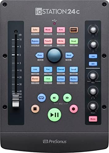 PreSonus ioStation 24c 2×2, 192 kHz, USB Audio Interface and Production Controller with Studio One Artist and Ableton Live Lite DAW Recording Software (Renewed) post thumbnail image