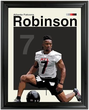 Bijan Robinson Framed Sports Art Photo by Thomas Maxwell post thumbnail image