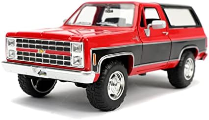 Jada Toys Just Trucks 1:24 1980 Chevrolet Blazer K5 Die-cast Car Red/Black, Toys for Kids and Adults post thumbnail image