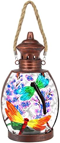 SUBOLO Hanging Solar Lantern Outdoor Waterproof Dragonfly Decor Solar Lights Tabletop Lamp for Outdoor Garden Yard Patio Ornament post thumbnail image