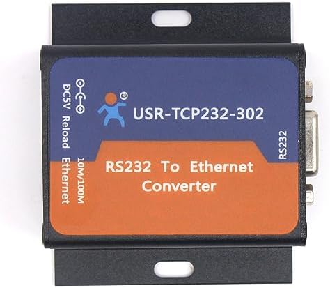 USR-TCP232-302 Tiny Size RS232 to TCP IP Converter Serial RS232 to Ethernet Server Module Ethernet Converter Support DHCP/DNS post thumbnail image