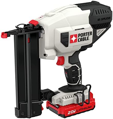 PORTER-CABLE 20V MAX* Cordless Brad Nailer Kit with 1 Battery, 18GA (PCC790LA) post thumbnail image