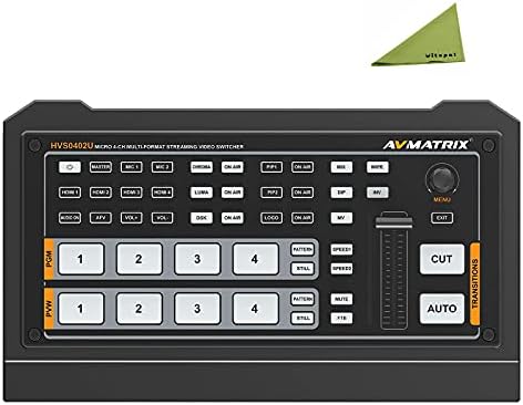 AVMATRIX HVS0402U Micro 4 Channel HDMI Live Streaming Video Switcher for Live Streaming post thumbnail image