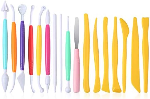 Caydo 17 Pieces Plastic Kids Clay Tools Ceramic Pottery Tool Set for Shaping and Sculpting – Assorted Colors post thumbnail image