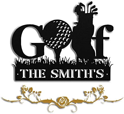 IOVEQG Golf Sign, 19th Hole Sign for her, Personalized Golf Sign, Personalized Golf Decor, Golf Wall Art, Metal Sign, Gift for Dad, Bar Sign, Golf post thumbnail image