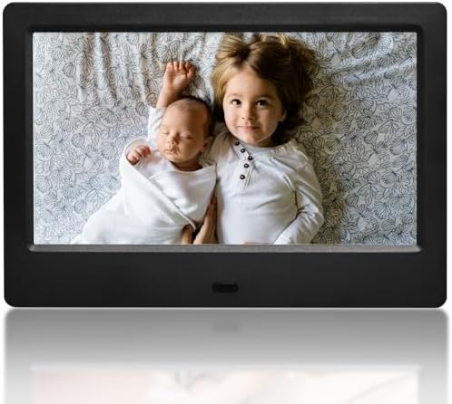 Amaboo 7 Inch Digital Picture Frame, 1024×600 HD IPS Display Digital Photo Frame with Remote Control, USB or SD Card Required, Supports Photo/Video/Music/Calendar/Slideshow post thumbnail image