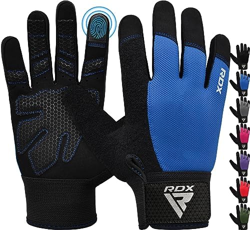 RDX Weight Lifting Gloves Gym Workout, Full Finger Touch Screen, Breathable Anti Slip Padded Palm Protection, Fitness Strength Training Powerlifting HIIT WOD Exercise, Men Women Home Gym Cycling post thumbnail image