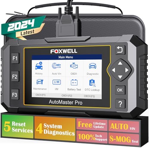 FOXWELL NT614 Elite Car Scanner, 2024 Engine Airbag Transmission ABS Scan Tool with 5 Services ABS Bleeding, SAS Calibration, EPB Throttle Oil Light Reset Tool, Live Data OBD2 Scanner Diagnostic Tool post thumbnail image