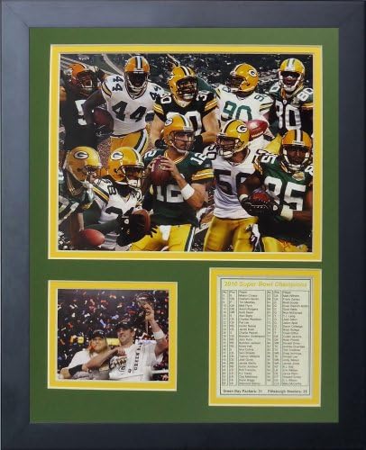 Legends Never Die 2010 Green Bay Packers Championship Framed Photo Collage, 11×14-Inch, (11474U) post thumbnail image