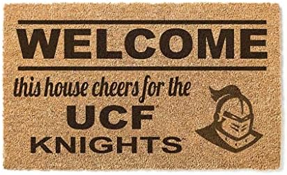 KH Sports Fan UCF Welcome Coir, 18×30 Inches, Outdoor Rug Display Your Team Spirit with This Unique Central Florida Knights Doormat, Multi post thumbnail image