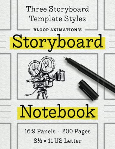 Storyboard Notebook: Blank Storyboard Sketchpad For Film Directors, Animators, and Students | 3 Unique Layout Templates | 16:9, 200 Pages post thumbnail image