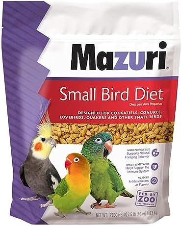 Mazuri | Nutritionally Complete for Small Birds | 2.5 Pound (2.5 lb.) Bag post thumbnail image