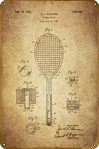 Patent 1 Retro Art Metal Tin Sign 8 x 12 in Sports Vintage Poster Man Cave Decorative post thumbnail image