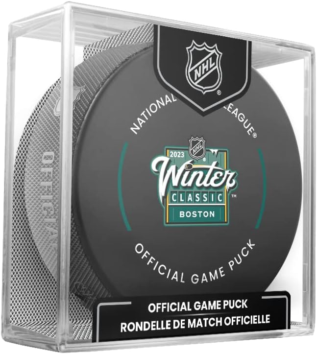 2023 Winter Classic Official NHL Game Puck in Cube – Penguins vs. Bruins post thumbnail image