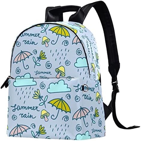 VBFOFBV Travel Backpack for Women, Hiking Backpack Outdoor Sports Rucksack Casual Daypack, Cartoon Umbrella Summer Rain post thumbnail image