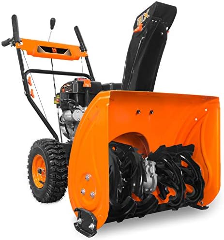 WEN SB24 24-Inch 212cc Two-Stage Gas Snow Blower with Electric Start, Orange post thumbnail image