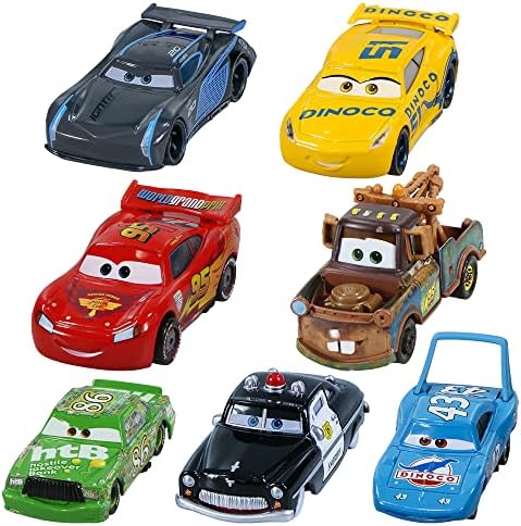 7PCS Car Toys 2 3 Cruz Sheriff The King Jackson Car Diecast Toy Set for Kids Boys post thumbnail image