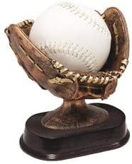 Decade Awards Softball Glove Ball Holder Trophy, Bronze – 6 Inch Tall | Game Ball Holder Award – Engraved Plate on Request post thumbnail image