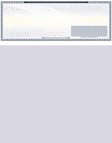 100 High Security Blank Check Stock – Checks on Top Compatible with QuickBooks, Quicken and Any Laser or Inkjet Printer – Check Paper Weight # 70 Dark Blue Art Deco post thumbnail image