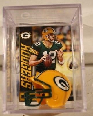 Aaron Rodgers Green Bay Packers Mini Helmet Card Display Collectible Case Auto Shadowbox Autograph post thumbnail image