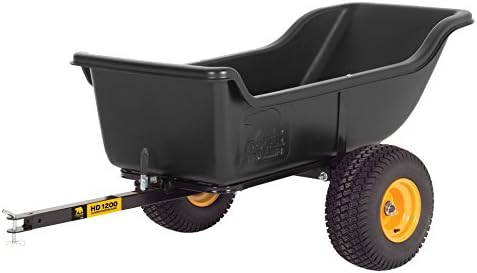 8232 HD 1200 Heavy Duty Utility and Hauling Cart, 84 x 45 x 31-Inch 1200 Lbs Load Capacity Rugged Wide-Track Tires Quick Release Tipper Latch Tilt & Pivot Frame, Black post thumbnail image