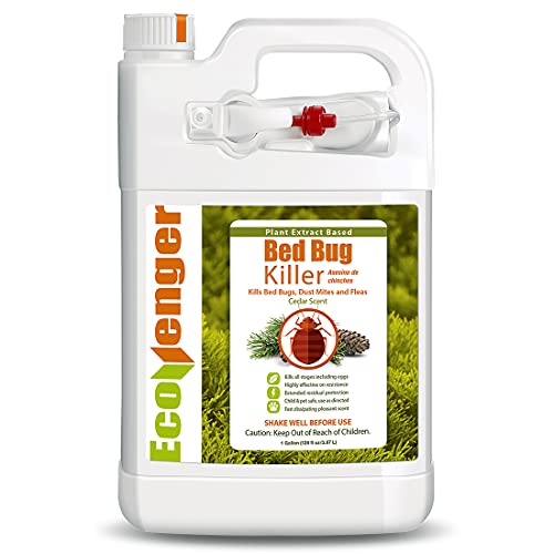 EcoVenger (Formerly EcoRaider) Bed Bug Killer with Remote Sprayer 1Gal – Kills 100% All Stages on Contact- Kills Resistant Bugs- Kills Eggs- 14 Day Residual Protection- Non-toxic- Child & Pet Friendly post thumbnail image