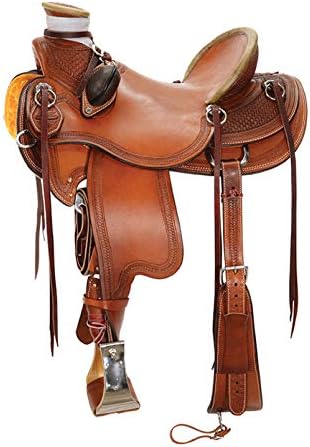 Deen, Enterprises, Bucking Rolls Wade Tree A Fork Premium Western Leather Roping Ranch Work Horse Saddle, Size 14″ to 18″ inch Seat Available post thumbnail image