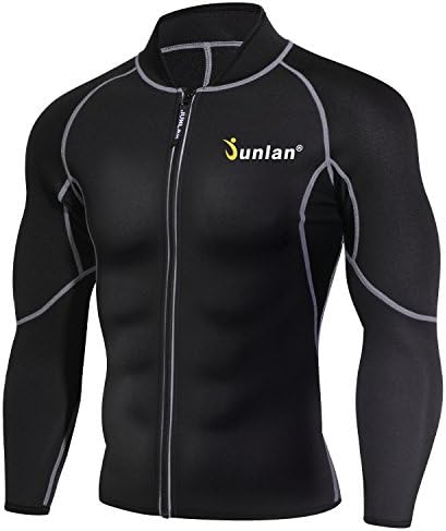 Men Sweat Neoprene Weight Loss Sauna Suit Workout Shirt Body Shaper Fitness Jacket Gym Top Clothes Shapewear Long Sleeve post thumbnail image