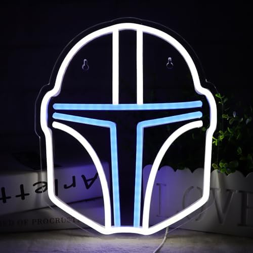 Alien Mask Neon Sign Alien Neon Light Sign Blue White Creative LED Lights USB Powered for Bedroom Living Room Birthday Party Man Cave Beer Pub Bar Gameroom Wall Decor Best Gifts for Kids12 *10 IN post thumbnail image