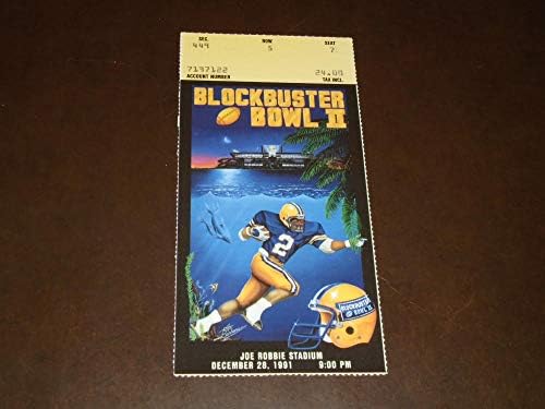 1991 BLOCKBUSTER BOWL FOOTBALL TICKET STUB ALABAMA VS COLORADO NR MINT post thumbnail image