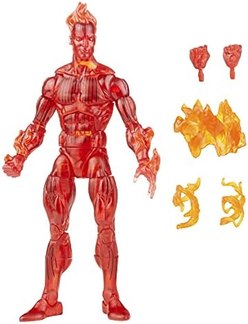 Marvel Hasbro Legends Series Retro Fantastic Four The Human Torch 6-inch Action Figure Toy, Includes 5 Accessories post thumbnail image