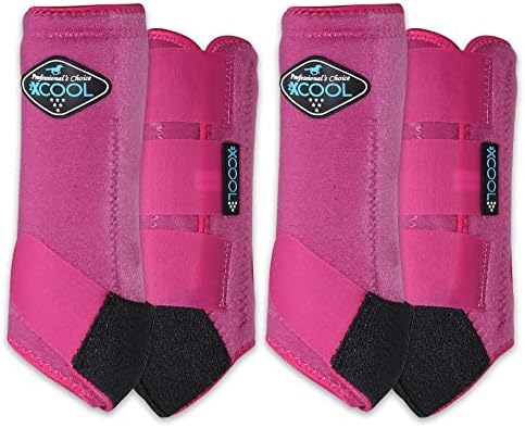 Professional’s Choice 2XCOOL Sports Medicine Horse Boots | Protective & Breathable Design for Ultimate Comfort, Durability & Cooling in Active Horses | Value 4 Pack | Medium Raspberry post thumbnail image