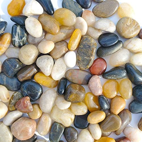 2 LB Aquarium Gravel River Rock – Natural Polished Decorative Gravel, Small Decorative Pebbles, Mixed Color Stones,for Aquariums, Landscaping, Vase Fillers (32-Oz) post thumbnail image