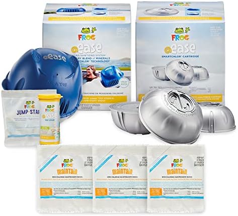 FROG® @Ease® Floating System + 3 Pack of SmartChlor® Replacements + 3 FROG Maintain® Non-Chlorine Shock Treatments for Hot Tubs post thumbnail image