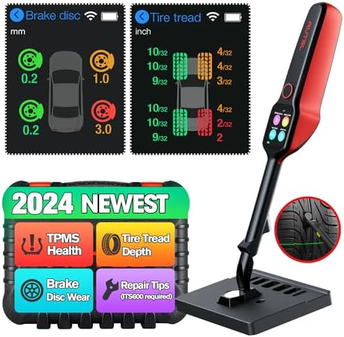 Autel Tire Brake Examiner MaxiTPMS TBE200(E), 2024 Newest Laser Tire Tread Depth & Brake Disc Wear 2in1 Tester, Upgraded of TBE100, Dual Camera, Accuracy of 0.1 mm, Real-time Data, Work with ITS600 post thumbnail image