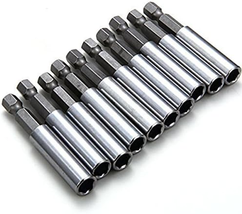 Rocaris 10 Pack Magnetic Extension Socket Drill Bit Holder 1/4″ Hex Power Tools post thumbnail image