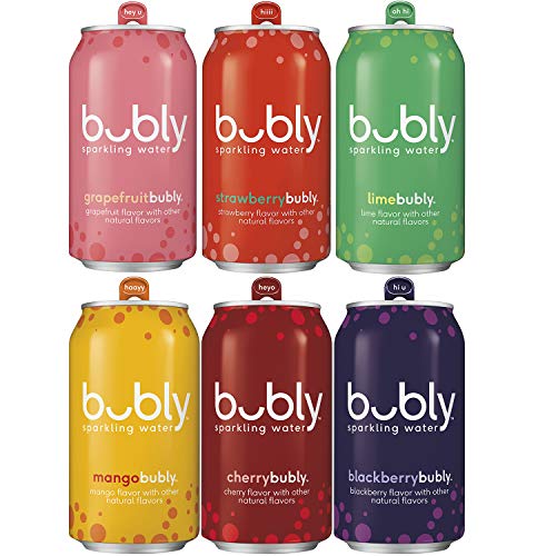 bubly Sparkling Water, 6 Flavor Variety Pack (Blackberry, Lime, Cherry, Grapefruit, Strawberry, Mango), Zero Sugar & Zero Calories, Seltzer Water, 12 Fl Oz Cans (Pack of 18) post thumbnail image