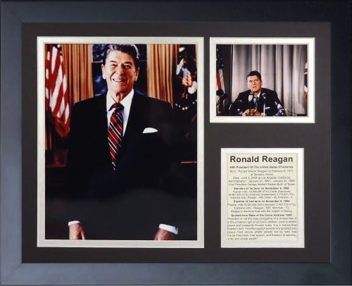 Legends Never Die Ronald Reagan Framed Photo Collage, 11×14-Inch, (16138U) post thumbnail image