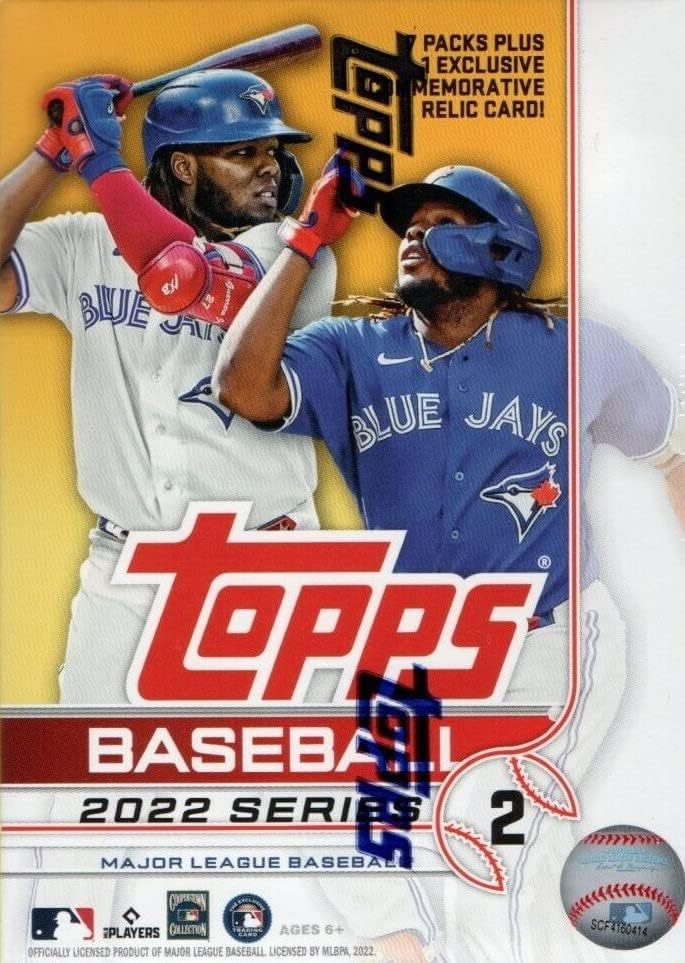 2022 Topps Series Two Factory Sealed Blaster Box of Packs with 99 Cards including One EXCLUSIVE Commemorative Relic Card and Possible Rookies Autographs and Jersey Cards post thumbnail image