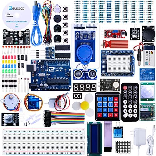 ELEGOO UNO R3 Project Most Complete Starter Kit with Tutorial Compatible with Arduino IDE (63 Items) post thumbnail image