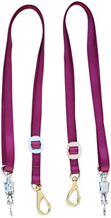 Nylon Cross Ties, Set of 2 Cross Ties, Cross Ties for Horses, Quick Release Cross Ties, Stable Supplies, Stable Supplies for Horses (Maroon) post thumbnail image