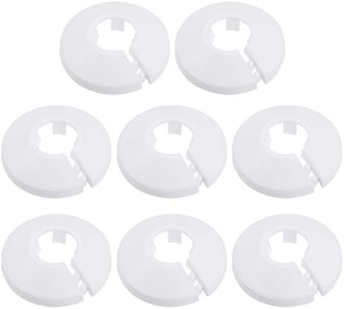 uxcell 16mm Pipe Cover Decoration PP Plastic Water Pipe Escutcheon White 8pcs post thumbnail image