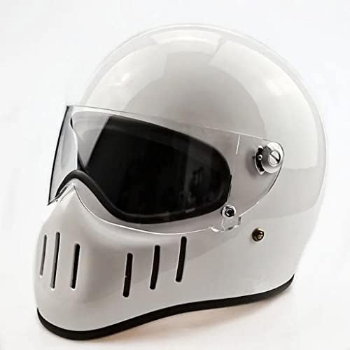 Cool Men Motorcycle Helmet Full Face Locomotive Flip-Up Helmet for Adults DOT Certified Vintage Outdoor Dirt Bike Personalized Motorcycle Helmet Chopper Cruiser Retro Helmet post thumbnail image