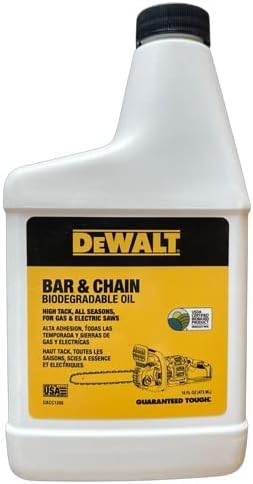 DEWALT Biodegradable Chainsaw Oil – High Performance, Non Toxic Professional Lubricant – Green, Eco-Friendly, Ultraclean, All Season Bar & Chain Lube, 16 oz post thumbnail image