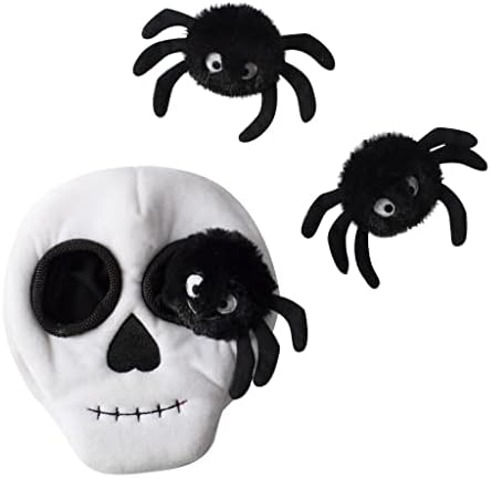 Fringe Studio Hide & Seek Burrow Plush Dog Toy, Skull with Spiders, 3 Piece Set, Pet Shop Collection (289206), Multicolored post thumbnail image