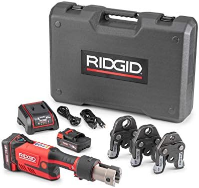 RIDGID 67183 Model RP 351 ProPress Standard Press Tool Kit with Battery, Charger, 1/2″ to 1″ Press Tool Jaws, and Carrying Case post thumbnail image