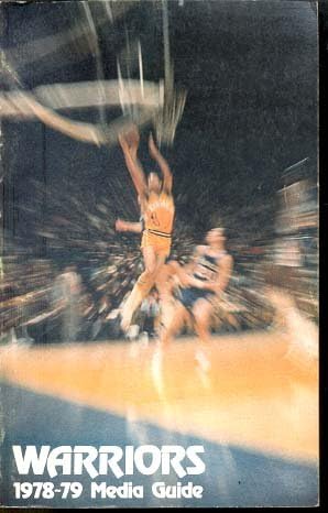 GOLDEN STATE WARRIORS 1978-1979-MEDIA GUIDE VG/FN post thumbnail image