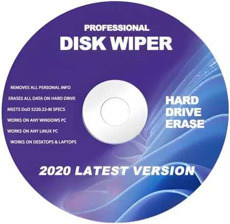 DVD For Hard Drive Disk Wiper 32/64 Bit – Compatible With Windows, Mac, and Linux – Hard Drive Eraser (Latest Version) post thumbnail image