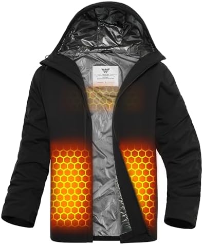 Wulcea Graphene Heated Jacket for Men Fur Lined with 7.4V 16000mAh Battery Pack post thumbnail image